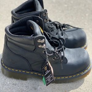 Dr martens industrial steel toe safety shoe